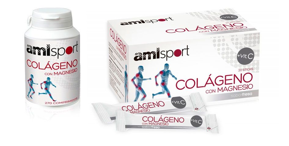 Prepárate bien para el deporte con amlsport Colágeno con Magnesio